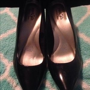 Black good quality high hills